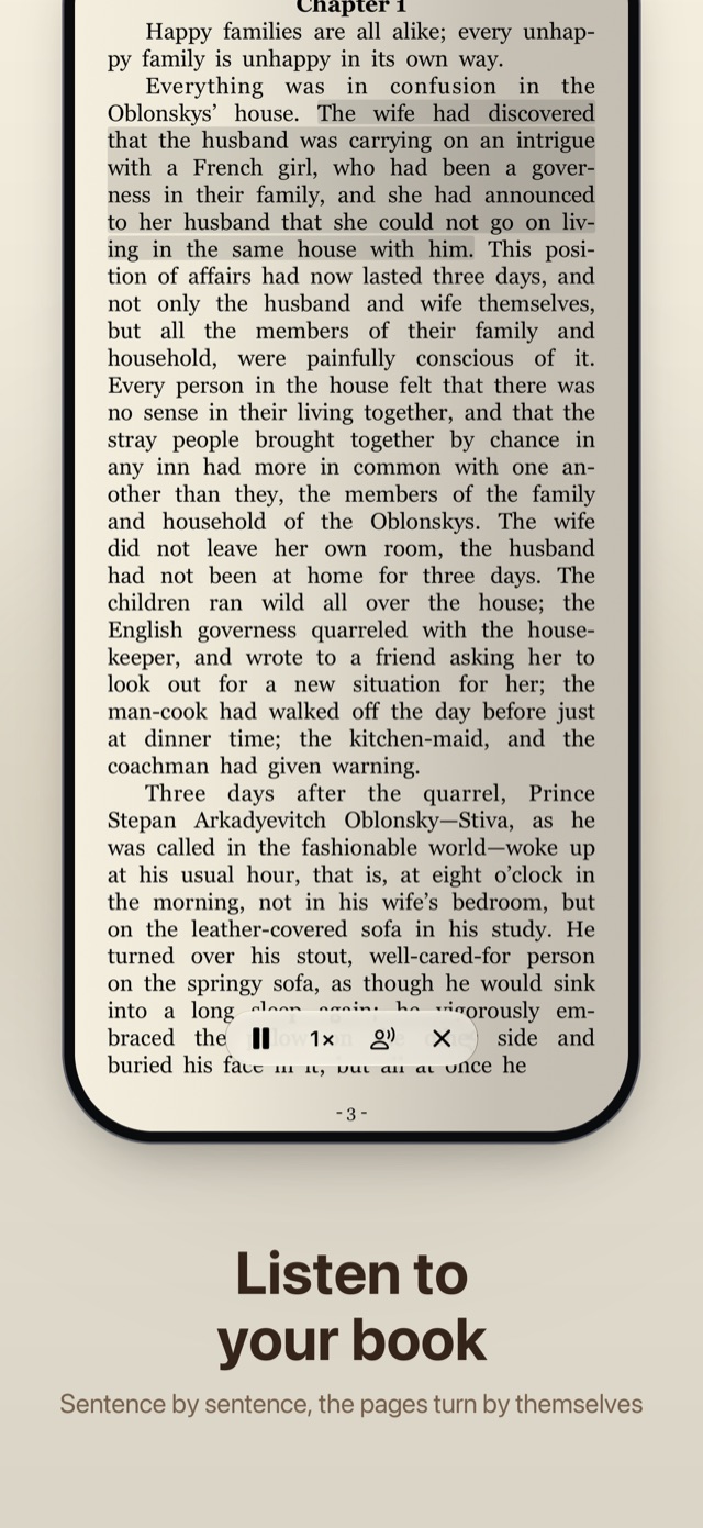 Read-aloud controls